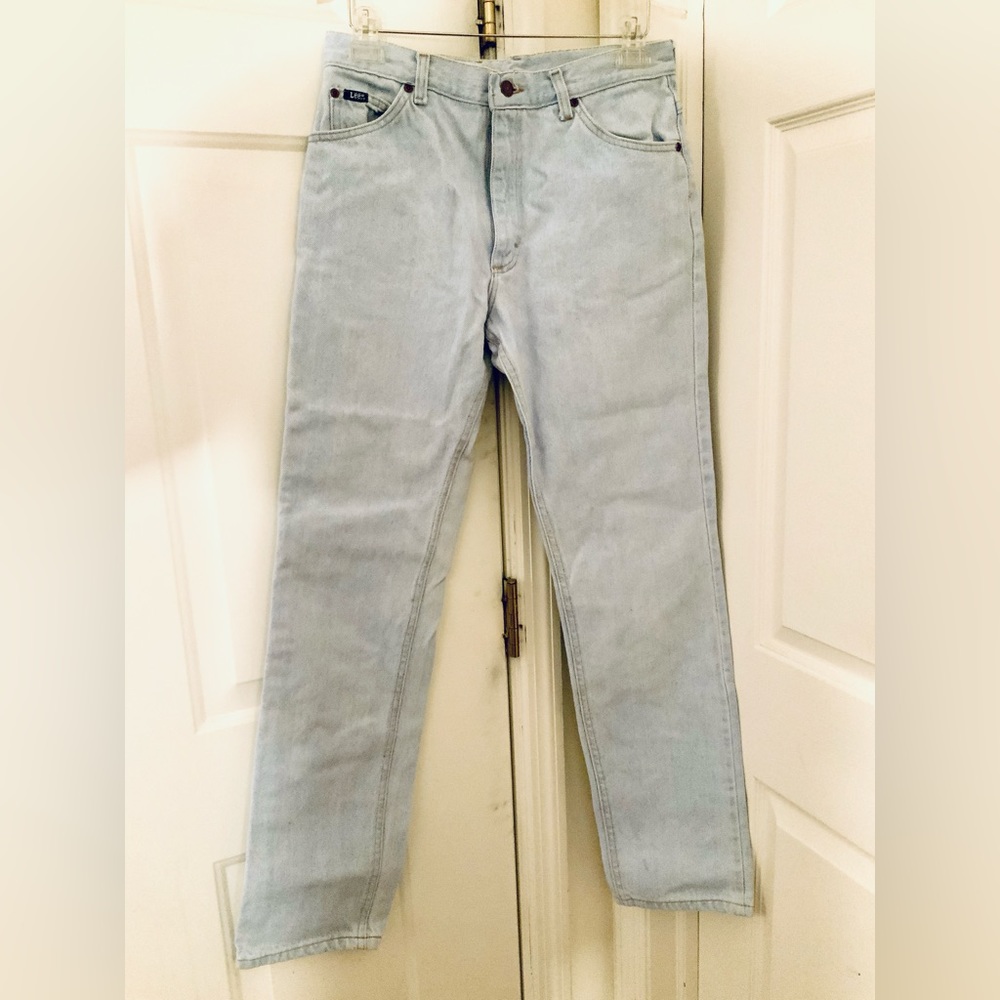 VINTAGE LEE, ACID WASH, Boyfriend jeans.